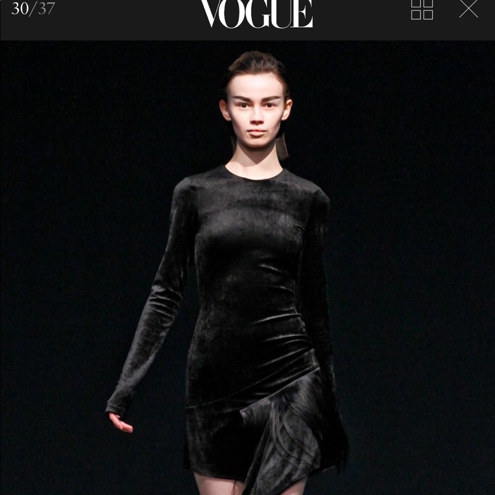 Kimberly Ovitz velvet dress